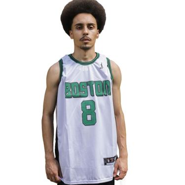 Imagem de Regata Basquete Masculina M10 Boston 8 Faixa Lateral-Masculino