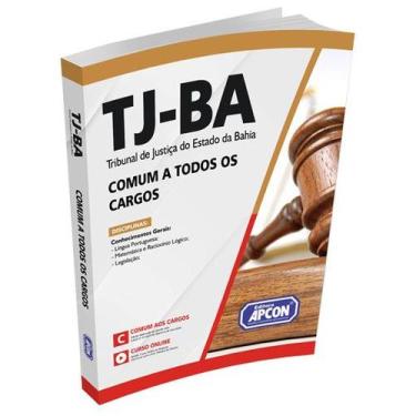 Imagem de Apostila TJ-BA 2023 - Comum a Todos os Cargos - GRUPO APCON