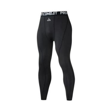 Imagem de Leggings De Compressão Para Musculação Masculina, Roupas De Treino, Ca