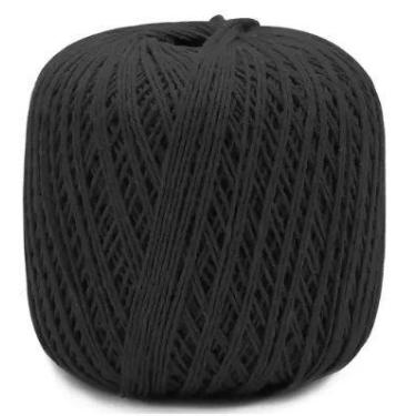Imagem de Linha EuroRoma Passione Nº3 150G Cor 250 Preto - Fio de Algodão - no-b