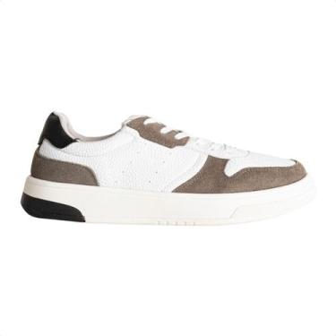 Imagem de Sapatênis Masculino Enzo Ribeiro Branco, Branco, Preto, 39