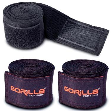 Imagem de Bandagem elástica 05 Metros Boxe Muay Thai Gorilla-Unissex
