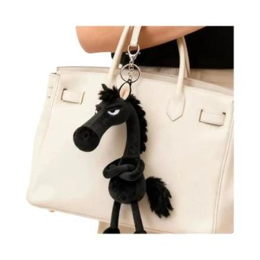 Imagem de Mochila De Pelúcia Do Ano Do Cavalo, Pingente De Brinquedo De Pônei De