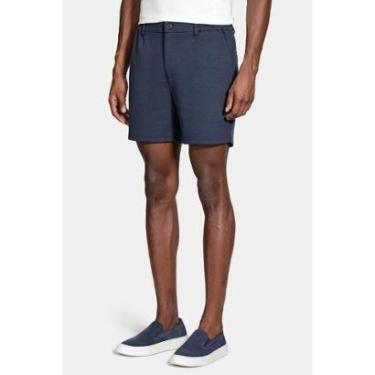 Imagem de Bermuda Aramis Chino Comfort Knit Textura Marinho-Masculino