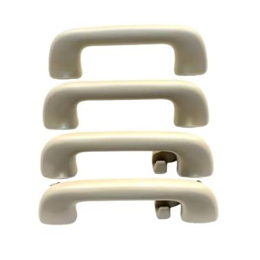 Imagem de Compatível com Toyota Corolla 2008-2013/Yaris/Vios 2008-2013/Rav4 2005-2012 Maçaneta de segurança para teto interno, apoio de braço, corrimão, puxar a mão, substituição(A set of 4pcs beige)