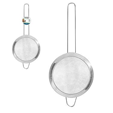 Imagem de Peneira De Aço Inox Diametro 22,5Cm Utensílio De Cozinha