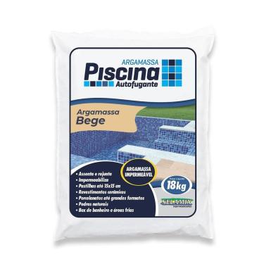 Imagem de Argamassa Piscina Aut. Impermeável Cor Bege