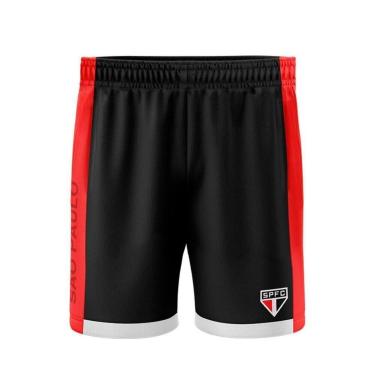 Imagem de Bermuda Masculina São Paulo Wick Braziline Esporte Elástico-Masculino