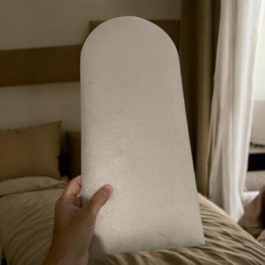 Imagem de Cabeceiras Nuvem Decoração Estofada Cama Casal Queen King Solteiro (Bege,KIT 2 EXTRA - 12 PLACAS)