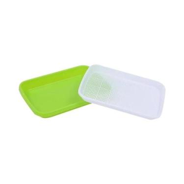 Imagem de Bandeja Portátil Para Cultivo Hidropônico De Sementes De Grama Para An