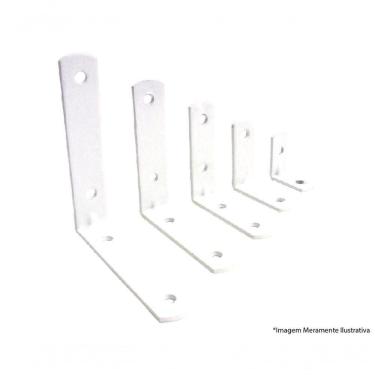 Imagem de Cantoneira P/moveis Overtime Branco 2" C/20pcs