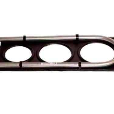 Imagem de Chapa Fogão Lenha Serpentina Cano Ferro 3 Furos