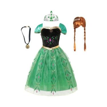 Imagem de Fantasia De Princesa Para Meninas, Vestido Para Festa De Aniversário E