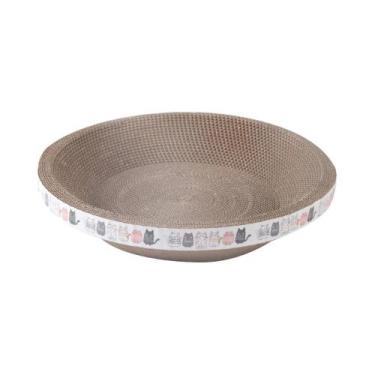 Imagem de Arranhador Grande Para Gatos Tamanho L, Tábua De Arranhar De Papelão O