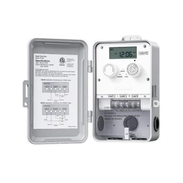 Imagem de Temporizador de bomba de piscina DEWENWILS Outdoor Digital 2HP 40A 120