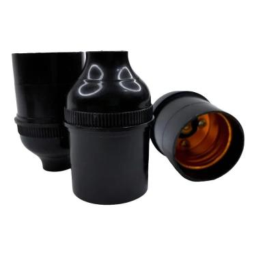 Imagem de 2X Pct 10 Bocal Soquete Boquilha E27 Comum Para Lâmpada Pa