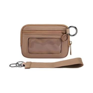 Imagem de Carteira Feminina Xadrez Preta Iris Com Janela Para Identificação, Bol