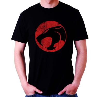 Imagem de Camiseta Thundercats Simbolo Logo Desenho Animado Anos 80-Masculino