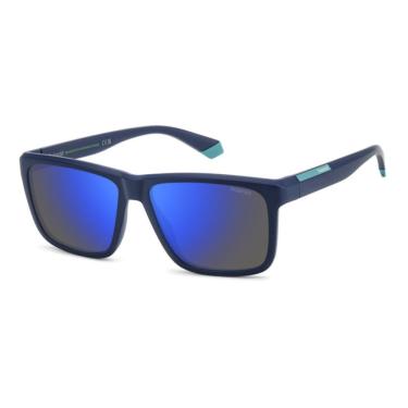 Imagem de Óculos Solar Polaroid Pld2164/s Fll 5x 58 Fosco Lente Espelhada Polarizada-Masculino