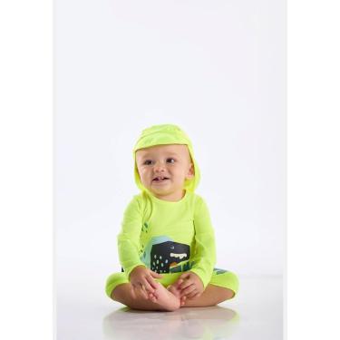 Imagem de Macaquinho Dino Praia FPS+50 Up Baby-Masculino