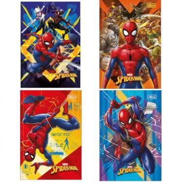 Imagem de Caderno brochura spider man tilibra sortido