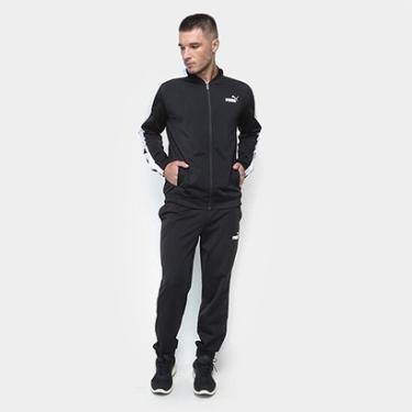 Imagem de Conjunto Puma Tricot Suit Jaqueta + Calça Masculino-Masculino