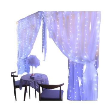 Imagem de Luzes De Cortina LED 6M 3M 2M 1M, Luzes De Fada USB, Guirlanda Para Ja
