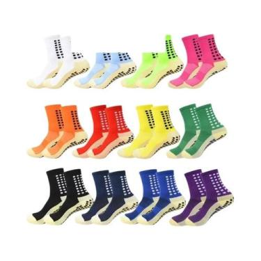 Imagem de Meias Esportivas Masculinas Antiderrapantes Para Futebol, Basquete E Y