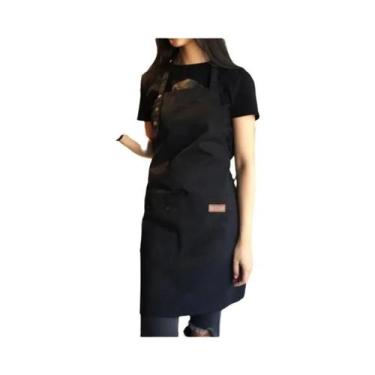 Imagem de Avental De Cozinha Unissex Para Churrasqueira, Restaurante, Bar, Loja,