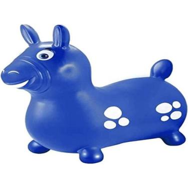 Imagem de Cavalinho azul no saco lider - az400 - Lider Brinquedos