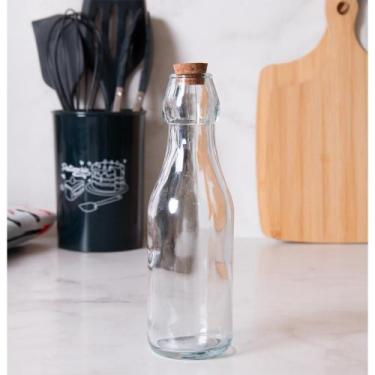 Imagem de Garrafa para Azeite Lyor Tampa Cortiça Olivetto 260ml Vidro