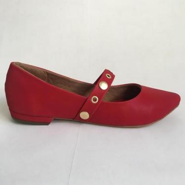 Imagem de Sapatilha Feminina Mary Jane Boneca Tendência Moda Conforto - Asarela,