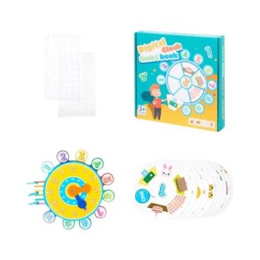 Imagem de Brinquedos De Quebra-Cabeça De Madeira Montessori Com Números, Formas 