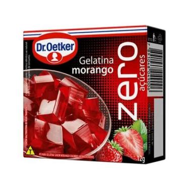 Imagem de Gelatina Morango Zero Dr.Oetker 12g - Dr. Oetker