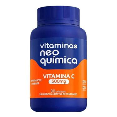 Imagem de Vitaminas Neo Quimica Vitamina C 500mg Contém 30 unidades - 27
