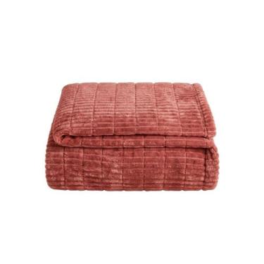 Imagem de Cobertor Islândia Casal Manta Super Macia e Quentinha - Corttex, Salmã