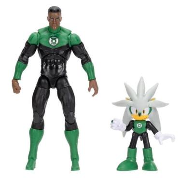 Imagem de 2Pack Bonecos Articulados Sonic Warner Com Heróis Dc Sunny Brinquedos,
