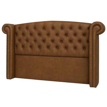 Imagem de Cabeceira Casal Queen Cama Box 160 Cm Lisboa Corano Caramelo - Nexta Casa