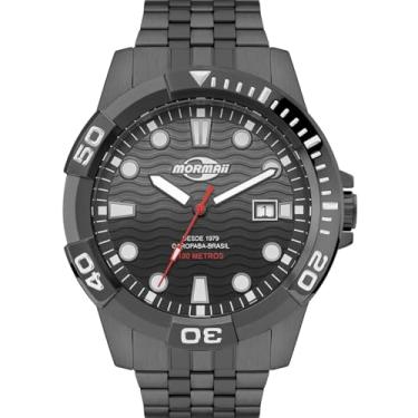 Imagem de Relógio Mormaii Masculino Steel Basic Grafite - Mo2317al/1c