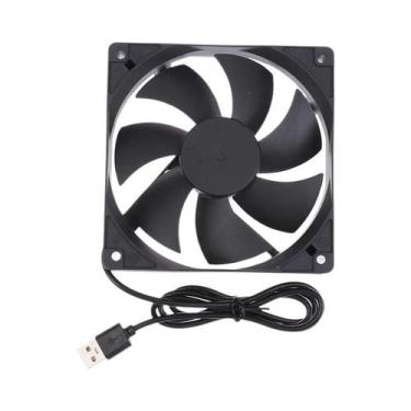 Imagem de Ventilador De Resfriamento USB 5V Sem Escovas Para PC, Roteador, Gabin