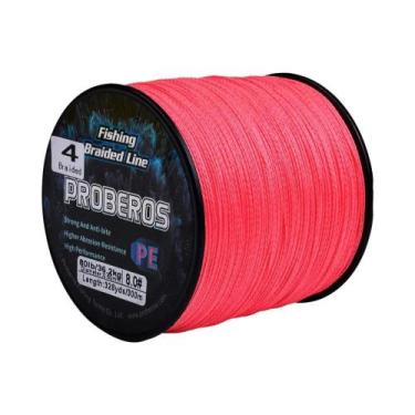 Imagem de Linha De Pesca Trançada PROBEROS 300M Com 4 Fios, Multifilamento Duráv