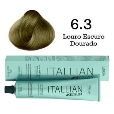 Imagem de Coloração Color Shift 6.3 Loiro Escuro Dourado  Itallian Hairtech
