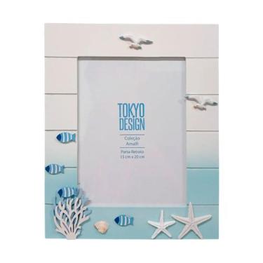 Imagem de Porta-Retrato Amalfi Retrato 15x20cm Tokyo Design