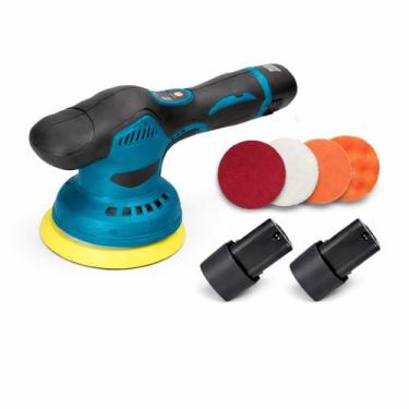 Imagem de Politriz Automotiva Sem Fio 18V Orbital Dual Action com 2 Baterias Kit