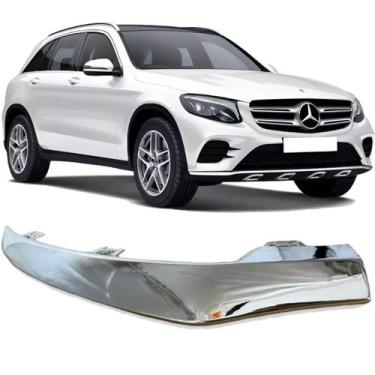 Imagem de Friso Parachoque Dianteiro Mercedes Glc250 e Glc 43 Amg de 2016 À 2019