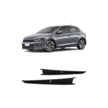 Imagem de Friso Parachoque Polo 2017 ate 2021 Com Friso Cromado Lado Esquerdo Im