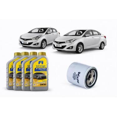 Imagem de Kit Troca De Óleo 5w30 e Filtro para HB20 HB20s HB20X 1.6 2012 até 201