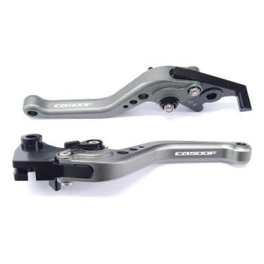 Imagem de Manete Esportivo Cb500f Personalizado Gravado A Laser - Special Levers