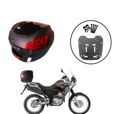 Imagem de Baú 29 Litros Awa Proos + Sup Baú Sup Ténéré 250 16-18, Preto brilhant