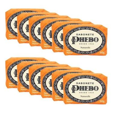 Imagem de Sabonete Em Barra Phebo 90g Naturelle Kit 12 Unidades